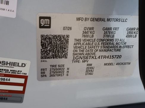 New 2026 Chevrolet Tahoe High Country AWD/4WD image 31