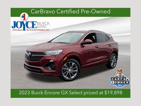 Certified 2023 Buick Encore GX Select w/ Sport Touring Package FWD image 1