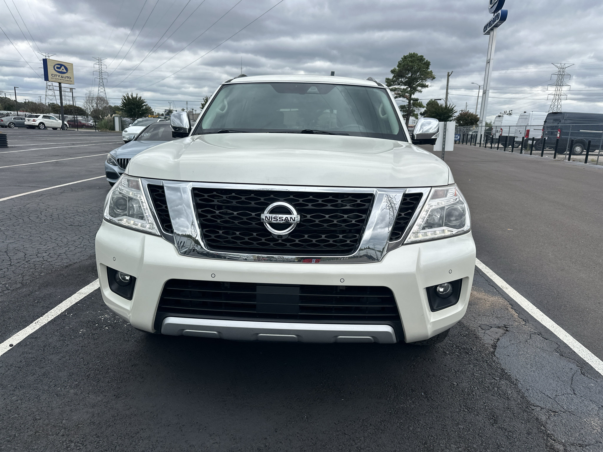 Used 2018 Nissan Armada Platinum w/ Captain Seat Package AWD/4WD image 2