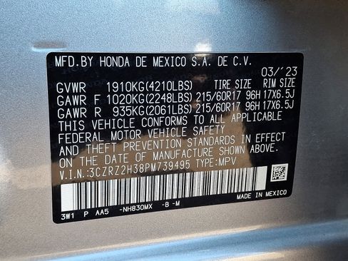 Used 2023 Honda HR-V LX image 28