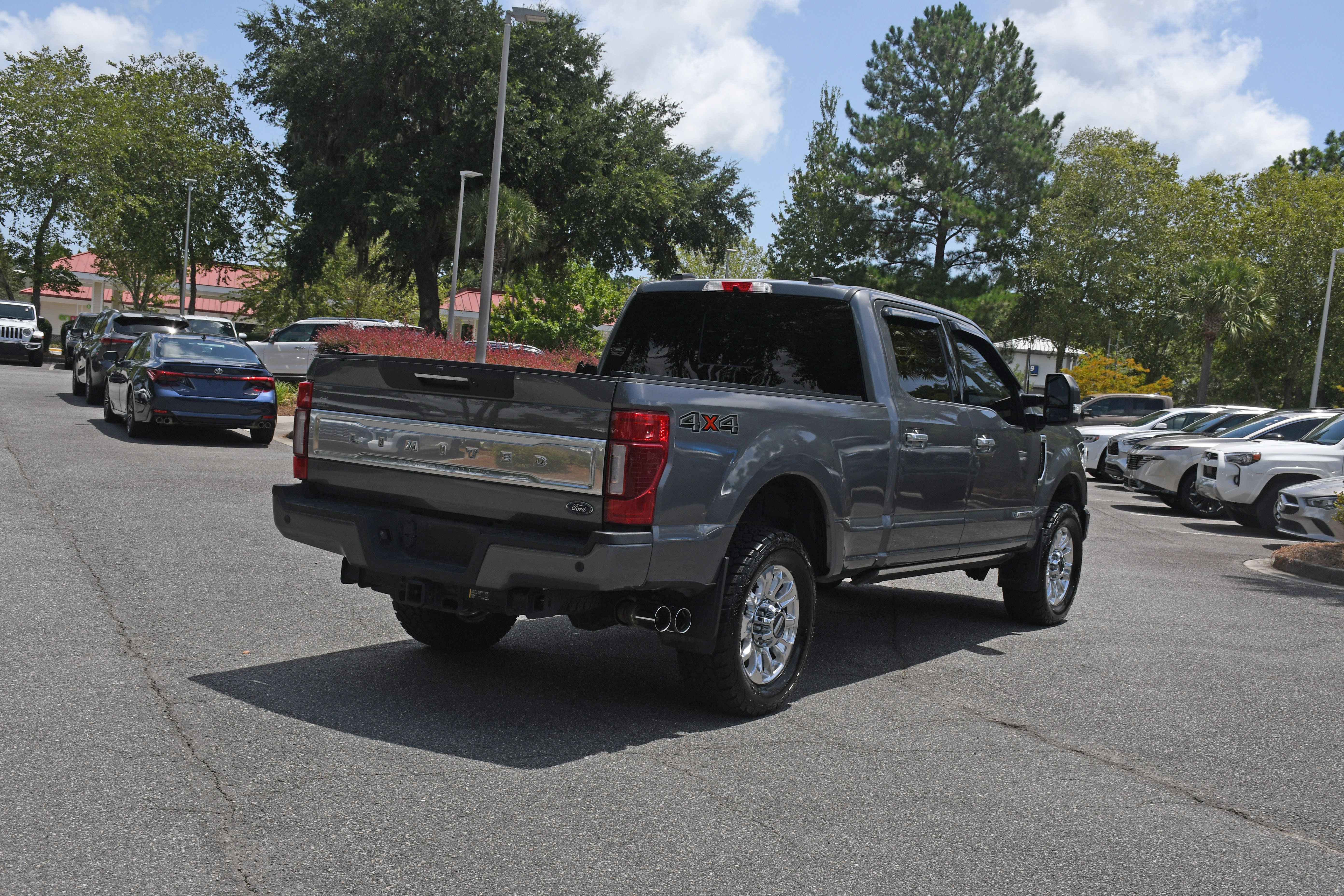 Used 2022 Ford F350 Limited w/ Snow Plow Prep Package AWD/4WD image 4