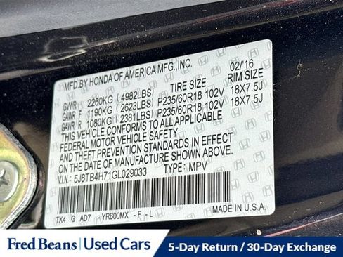 Used 2016 Acura RDX AWD w/ Advance Package image 39