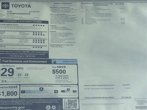 New 2025 Toyota RAV4 XLE image 25