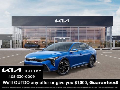 New 2025 Kia K4 GT-Line Turbo w/ GT-Line Premium Package FWD image 1