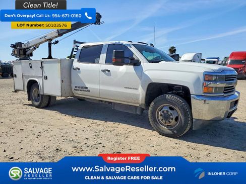 Used 2016 Chevrolet Silverado 3500 W/T w/ WT Convenience Package AWD/4WD image 5
