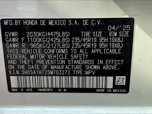 New 2025 Acura ADX A-Spec image 26