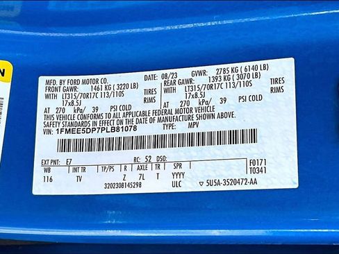 Used 2023 Ford Bronco Wildtrak AWD/4WD image 43
