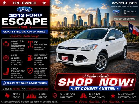 Used 2013 Ford Escape SEL FWD image 1