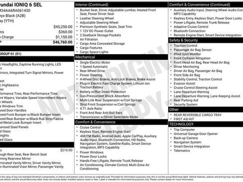 Used 2024 Hyundai Ioniq 6 SEL RWD image 9