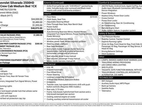 Used 2020 Chevrolet Silverado 2500 Custom w/ Custom Value Package image 35