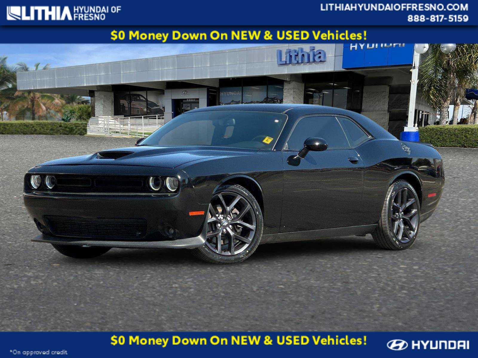 Used 2021 Dodge Challenger GT w/ Blacktop Package RWD image 1