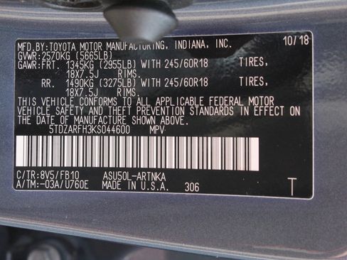 Used 2019 Toyota Highlander LE FWD image 34