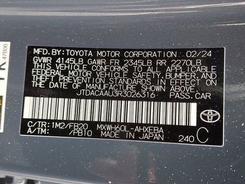 Used 2024 Toyota Prius LE image 28