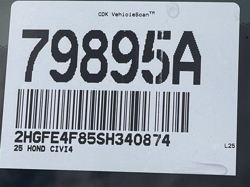 Certified 2025 Honda Civic Sport image 31