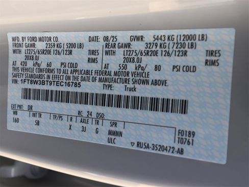 New 2026 Ford F350 Lariat w/ Black Appearance Package image 21