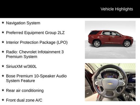 Certified 2021 Chevrolet Traverse High Country image 17