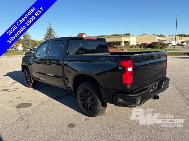 New 2026 Chevrolet Silverado 1500 RST w/ Dark Appearance Package AWD/4WD image 3