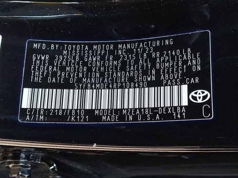 Used 2024 Toyota Corolla LE FWD image 25