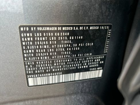 Certified 2024 Volkswagen Tiguan SE R-Line FWD image 43