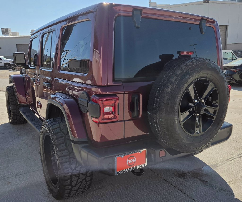 Used 2021 Jeep Wrangler Unlimited Sahara AWD/4WD image 7