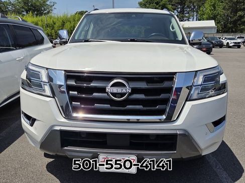 Used 2021 Nissan Armada Platinum w/ Captain's Chairs Package AWD/4WD image 7