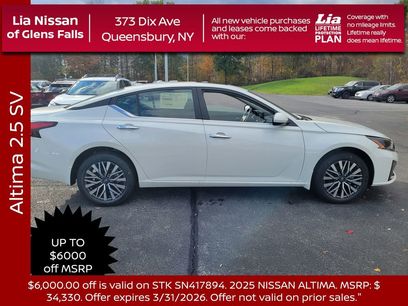 New 2025 Nissan Altima 2.5 SV w/ SV Premium Package