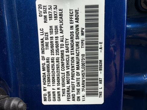 Used 2020 Honda CR-V EX image 28