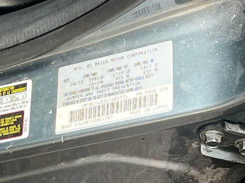 Used 2012 MAZDA MAZDA3 i Touring image 28