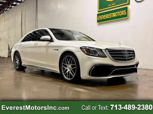 Used 2018 Mercedes-Benz S 63 AMG S63 AMG 4MATIC SEDAN 4.0L V8 B image 1