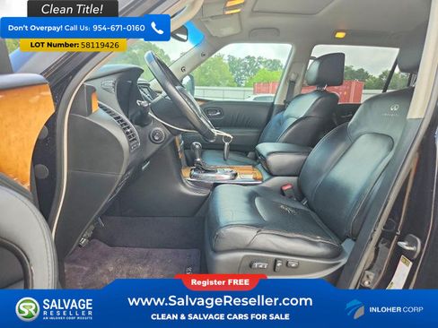 Used 2012 INFINITI QX56 2WD w/ Theater Pkg image 9