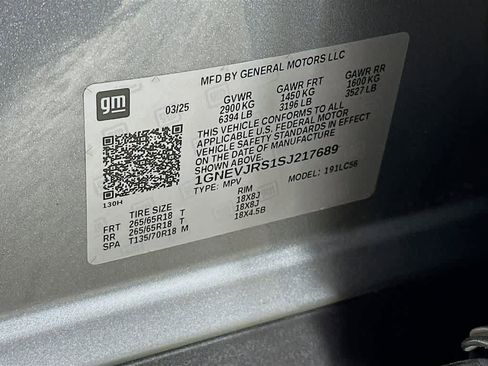 Used 2025 Chevrolet Traverse Z71 AWD/4WD image 23