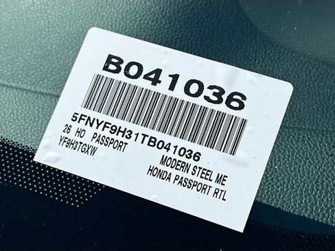 New 2026 Honda Passport RTL image 27