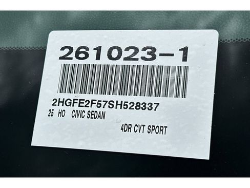 Certified 2025 Honda Civic Sport image 47