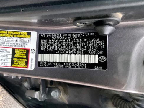 Used 2021 Toyota Camry XSE FWD image 30