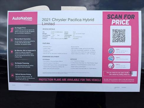 Used 2021 Chrysler Pacifica Limited w/ Uconnect Theater Family Group image 27