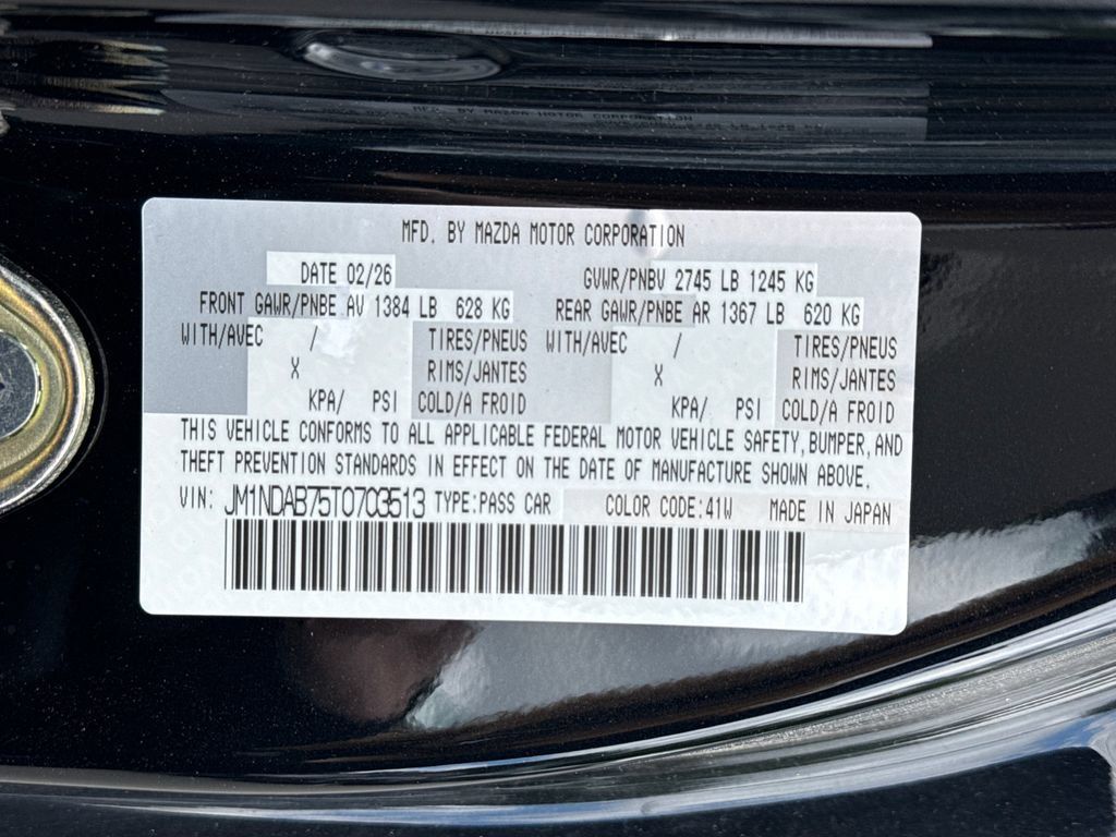 New 2026 MAZDA MX-5 Miata Sport w/ Appearance Package RWD image 29