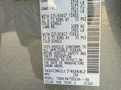 Used 2020 Nissan Rogue S image 21