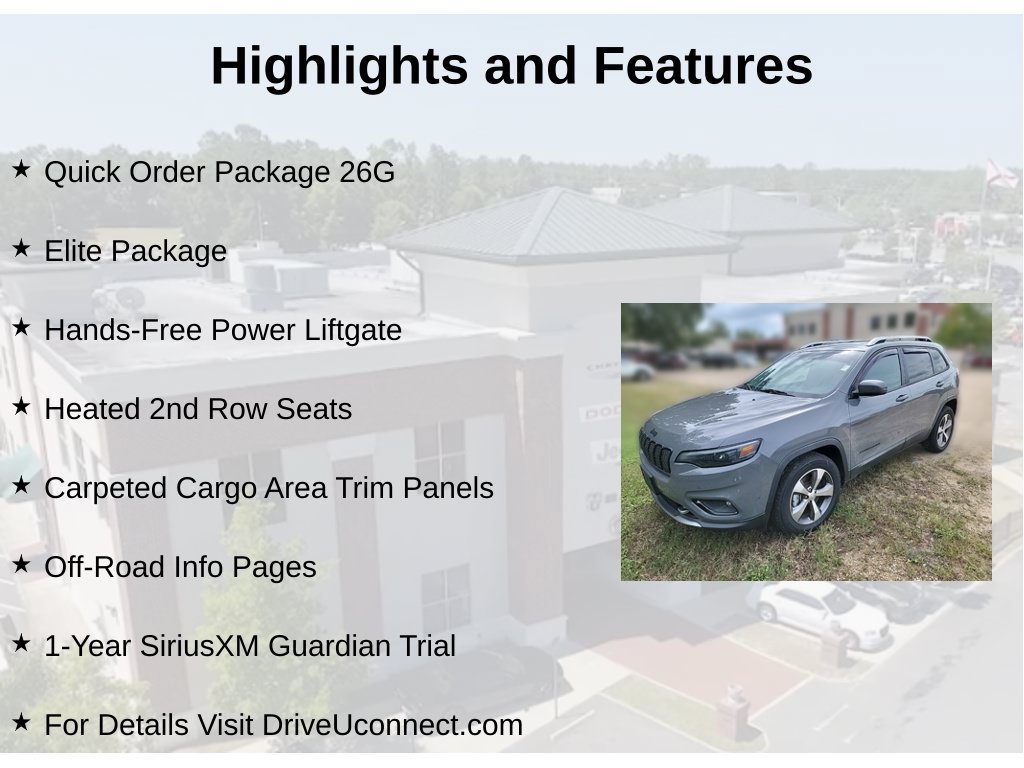 Used 2021 Jeep Cherokee Limited w/ Elite Package AWD/4WD image 2