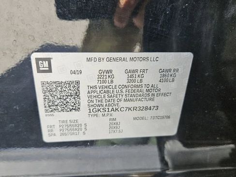 Used 2019 GMC Yukon SLE w/ SLE Value Package image 6