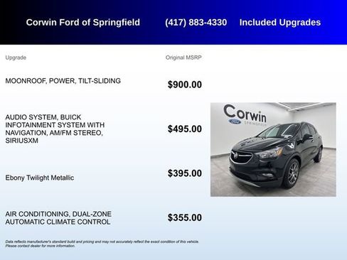 Used 2018 Buick Encore Sport Touring image 5