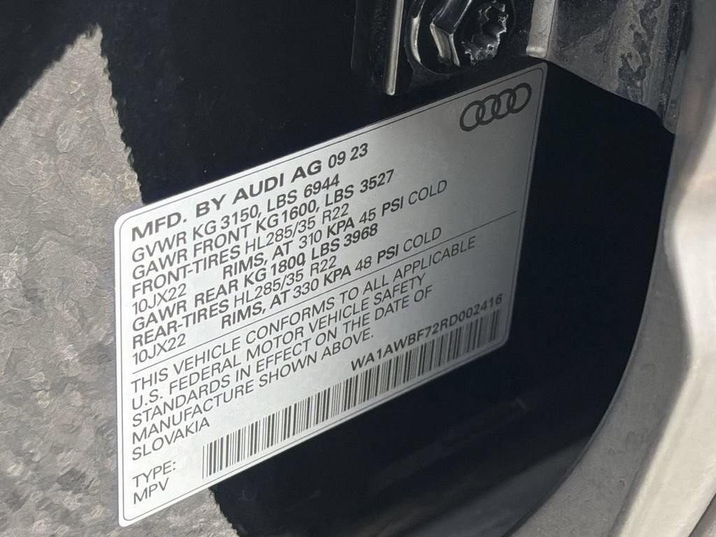 Used 2024 Audi SQ7 Premium Plus AWD/4WD image 31