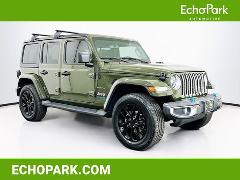 Used 2022 Jeep Wrangler Sahara w/ Cold Weather Group image 1