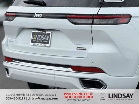 New 2025 Jeep Grand Cherokee Overland w/ Adv Protech Group III AWD/4WD image 5