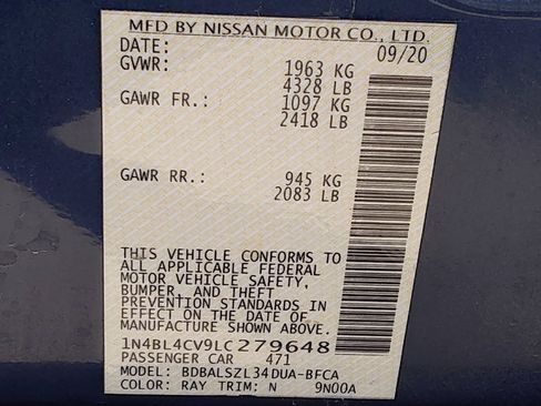Used 2020 Nissan Altima 2.5 SR FWD image 33