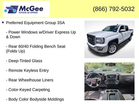 Used 2018 GMC Sierra 1500 SLE w/ SLE Value Package AWD/4WD image 8