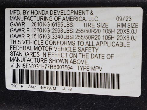 Used 2024 Honda Pilot Touring image 43