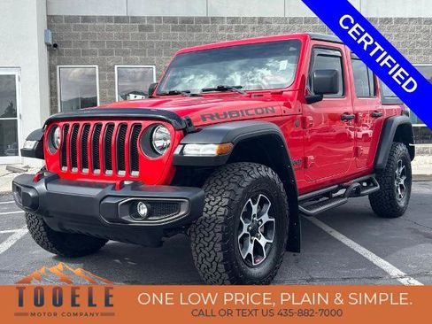 Used 2022 Jeep Wrangler Unlimited Rubicon AWD/4WD image 1