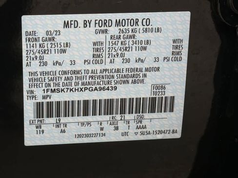 Certified 2023 Ford Explorer ST-Line w/ Class IV Trailer Tow Package image 34