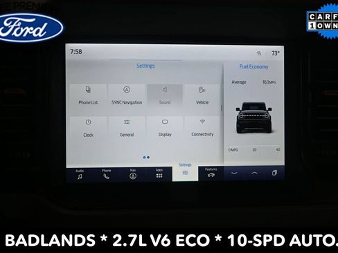 Used 2023 Ford Bronco Badlands w/ Sasquatch Package AWD/4WD image 16