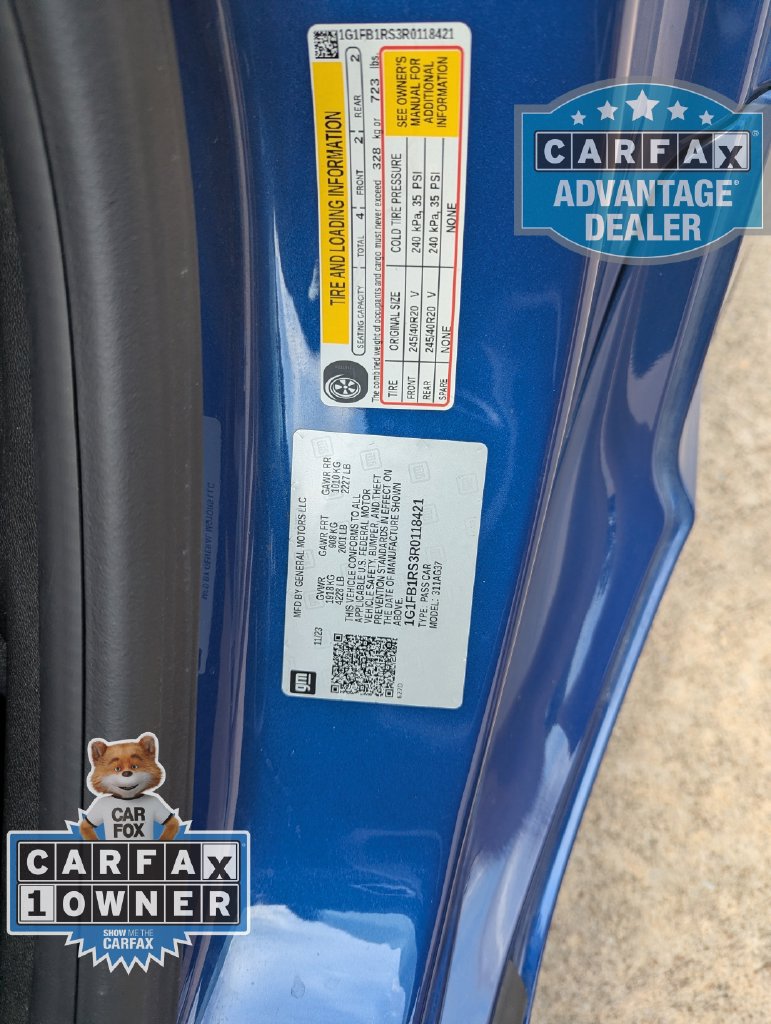 Used 2024 Chevrolet Camaro LT w/ RS Package RWD image 25